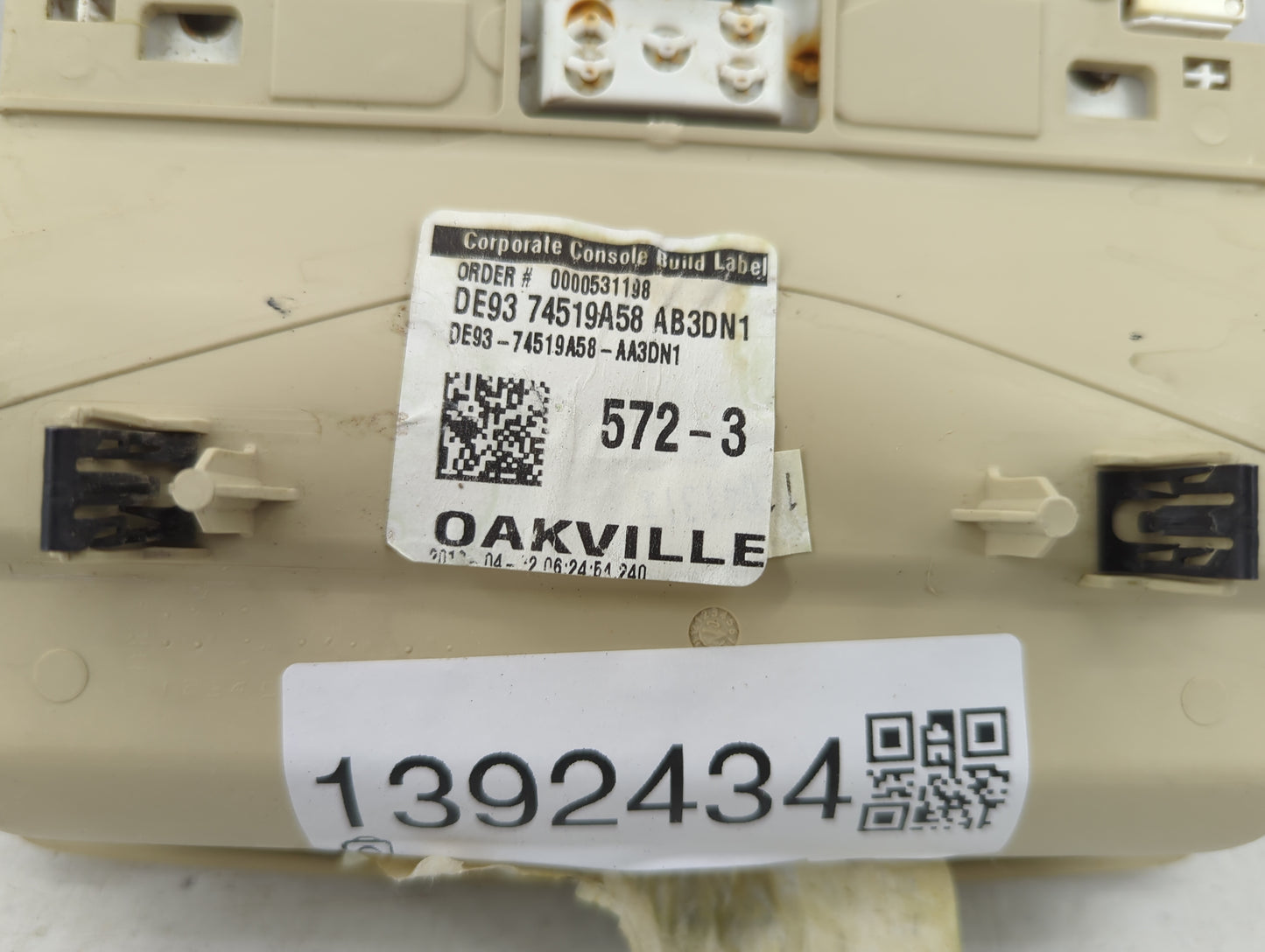 2014 Lincoln Mkt Overhead Roof Console - Oemusedautoparts1.com