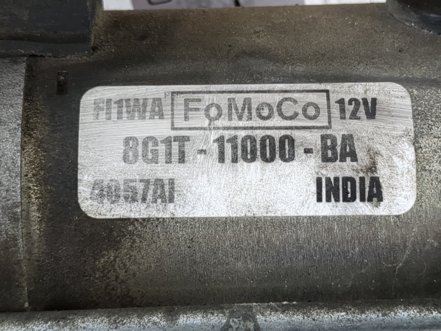 2007-2018 Lincoln Mkx Car Starter Motor Solenoid OEM P/N:8G1T-11000-BA Fits OEM Used Auto Parts - Oemusedautoparts1.com