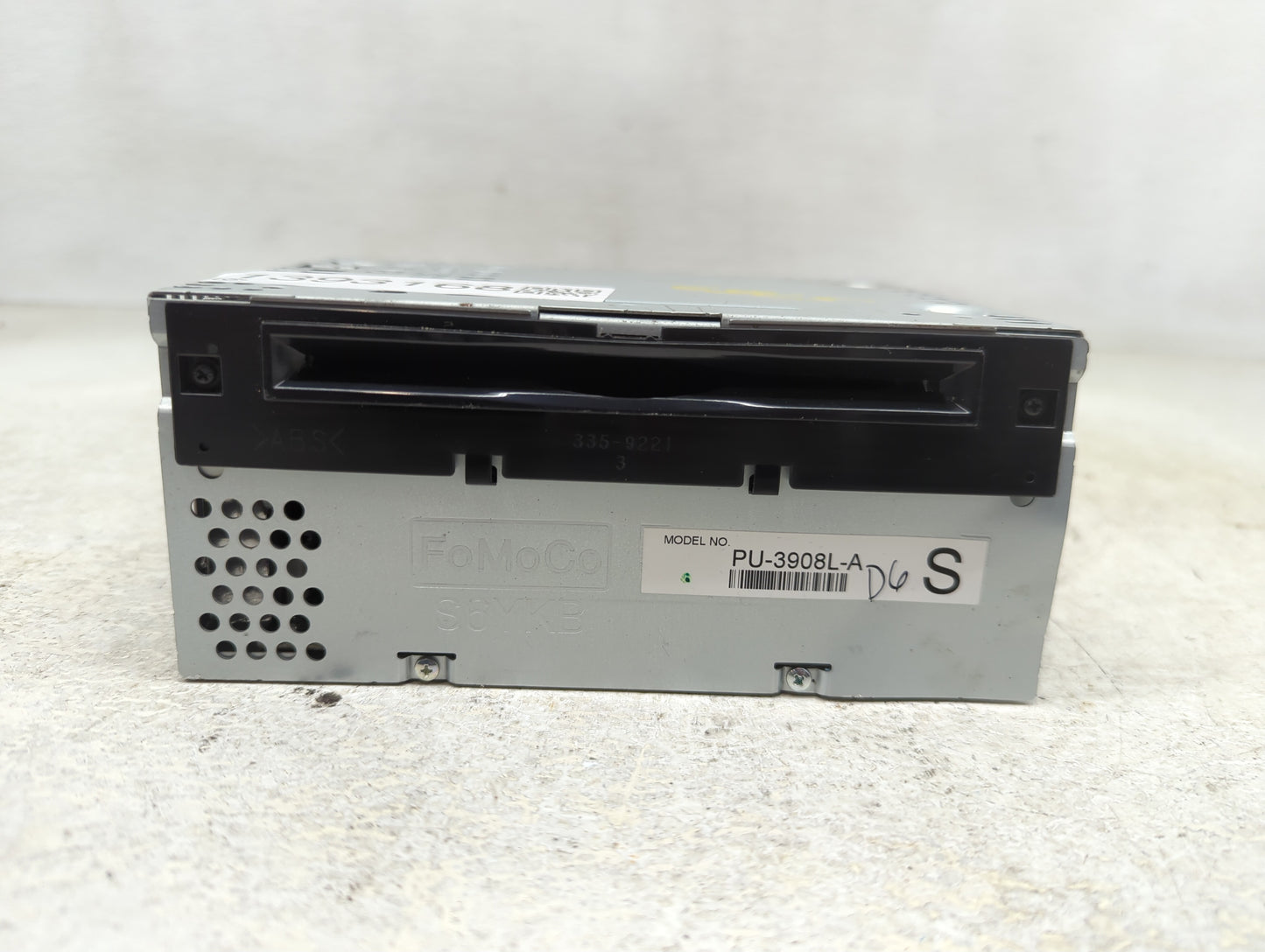 2014 Lincoln Mkx Radio AM FM Cd Player Receiver Replacement P/N:ET4T19C107KC Fits OEM Used Auto Parts - Oemusedautoparts1.co
