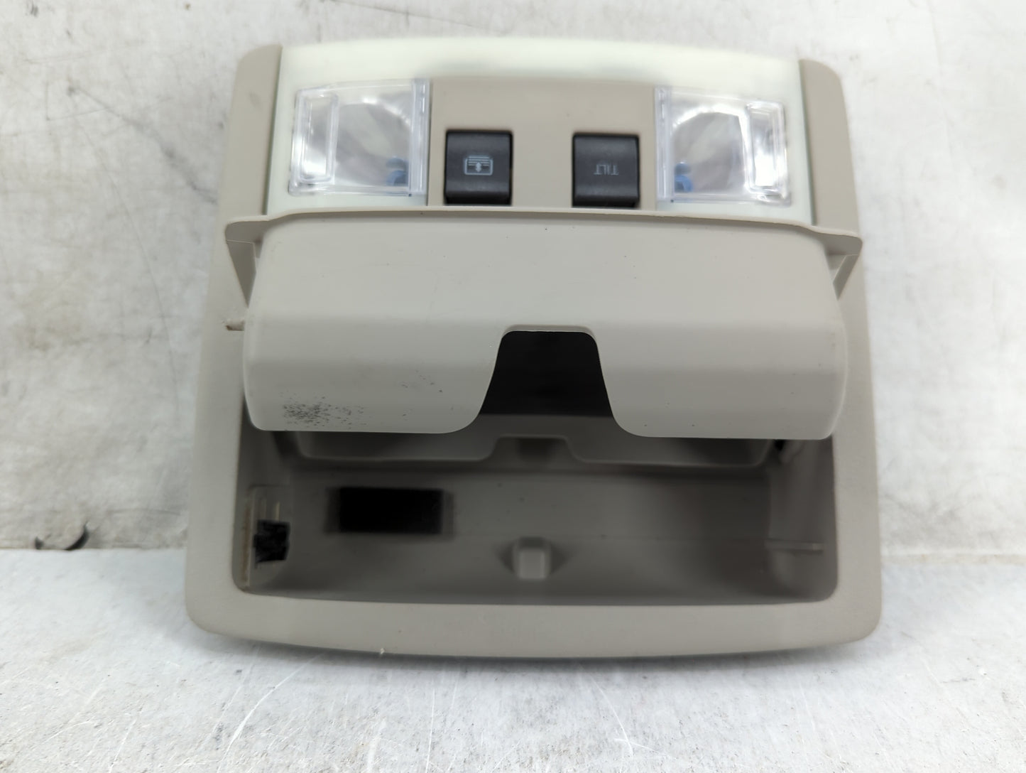 2009-2015 Lincoln Mkx Overhead Roof Console Tan - Oemusedautoparts1.com