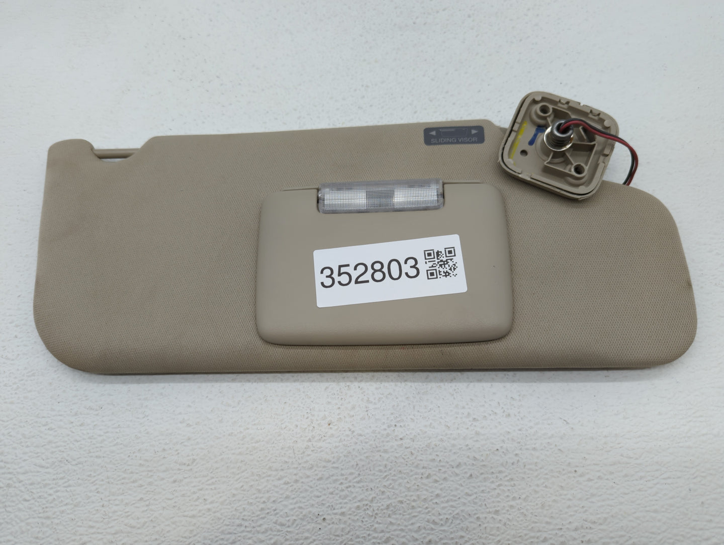 2011-2015 Lincoln Mkx Sun Visor Shade Replacement Passenger Right Mirror Fits Fits 2011 2012 2013 2014 2015 OEM Used Auto Pa
