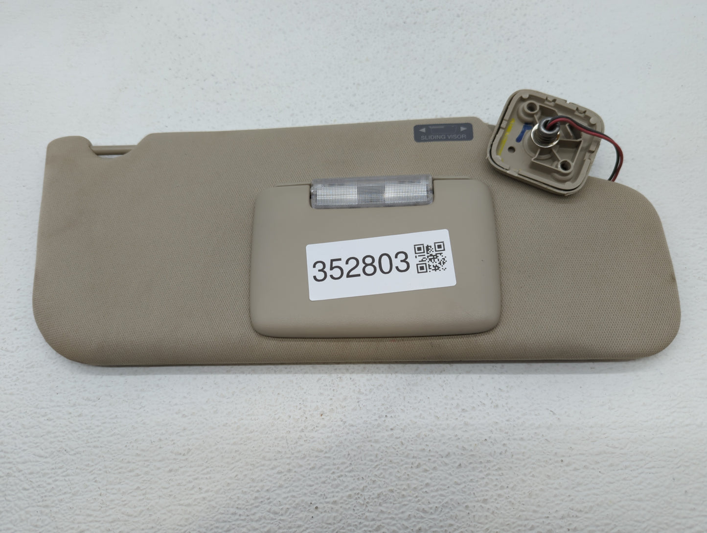 2011-2015 Lincoln Mkx Sun Visor Shade Replacement Passenger Right Mirror Fits Fits 2011 2012 2013 2014 2015 OEM Used Auto Pa