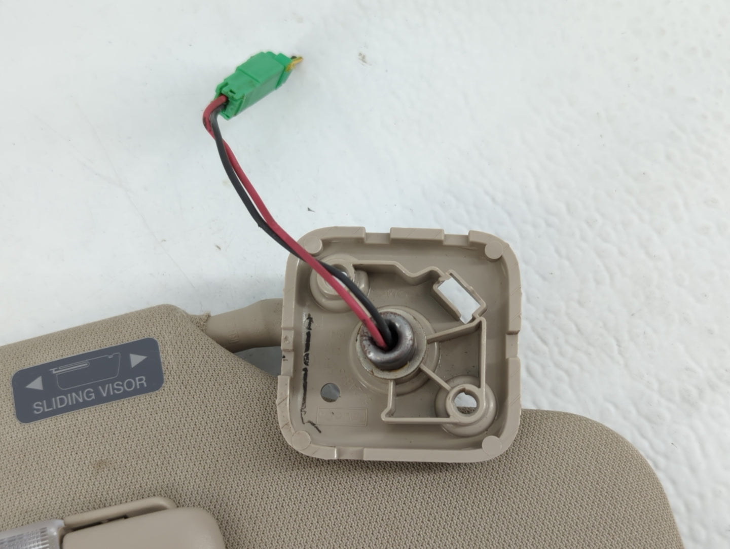 2011-2015 Lincoln Mkx Sun Visor Shade Replacement Passenger Right Mirror Fits Fits 2011 2012 2013 2014 2015 OEM Used Auto Pa