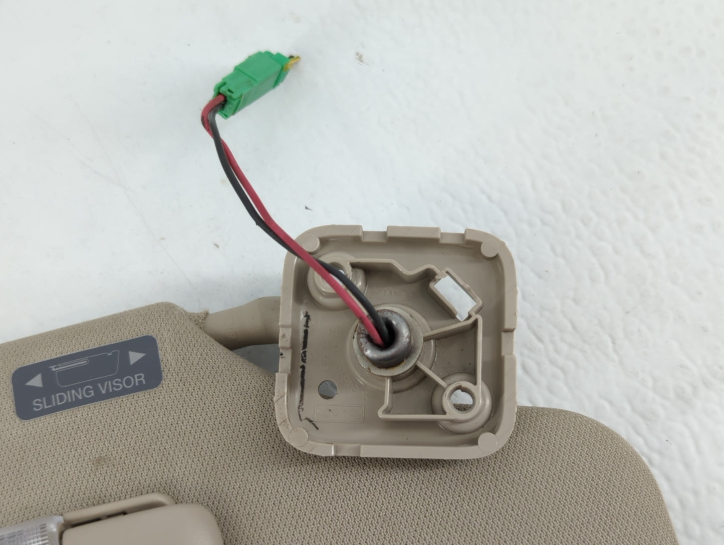 2011-2015 Lincoln Mkx Sun Visor Shade Replacement Passenger Right Mirror Fits Fits 2011 2012 2013 2014 2015 OEM Used Auto Pa