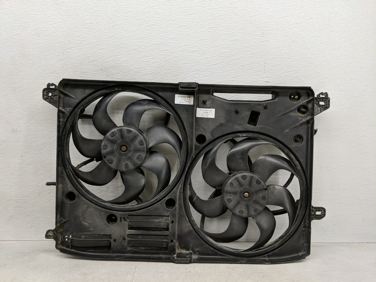 2013-2016 Lincoln Mkz Electric Radiator Cooling Fan Motor Assembly P/N:10891220 10891320 Fits Fits 2013 2014 2015 2016 OEM U