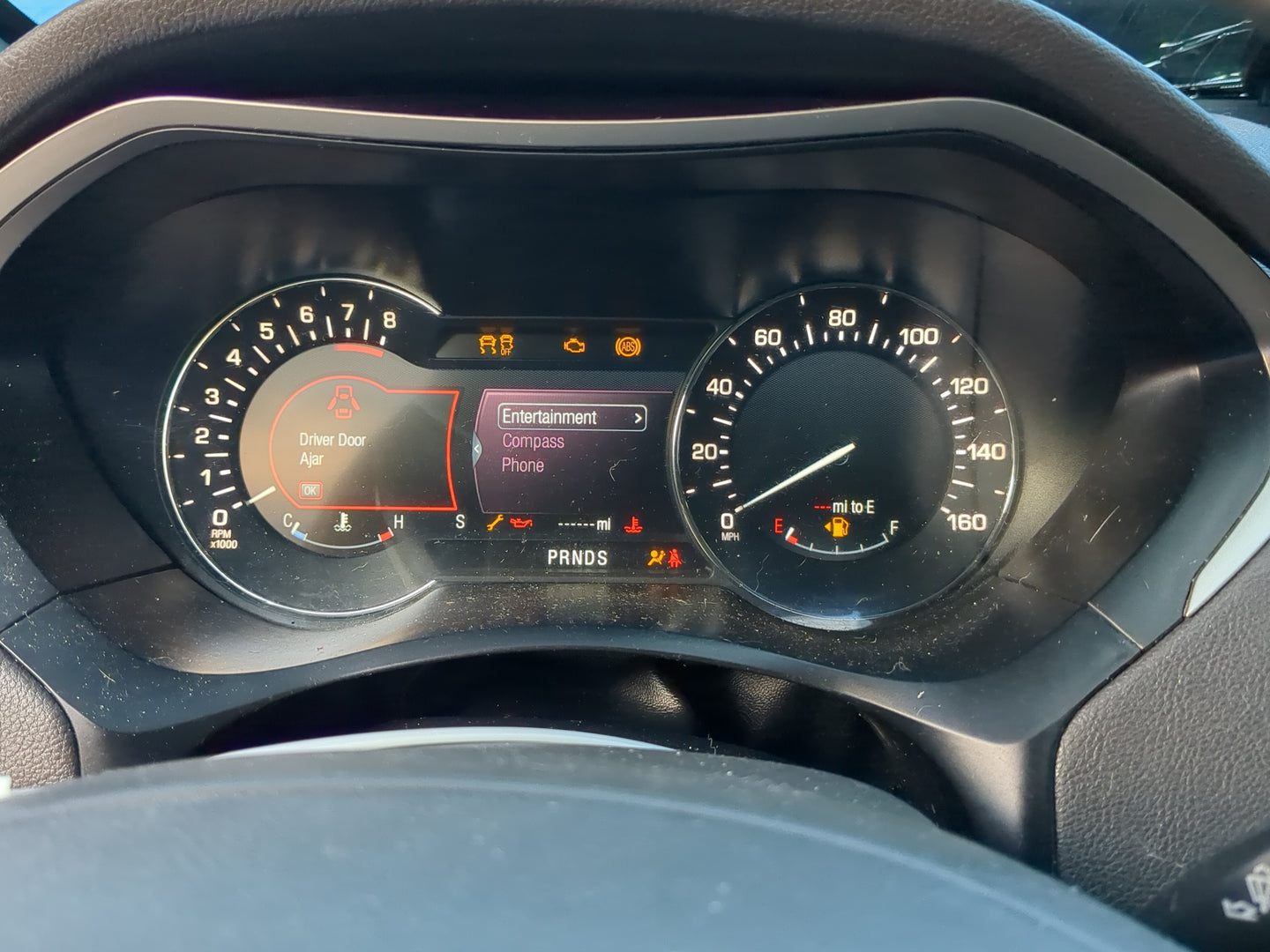 2014 Lincoln Mkz Instrument Cluster Speedometer Gauges Fits OEM Used Auto Parts - Oemusedautoparts1.com