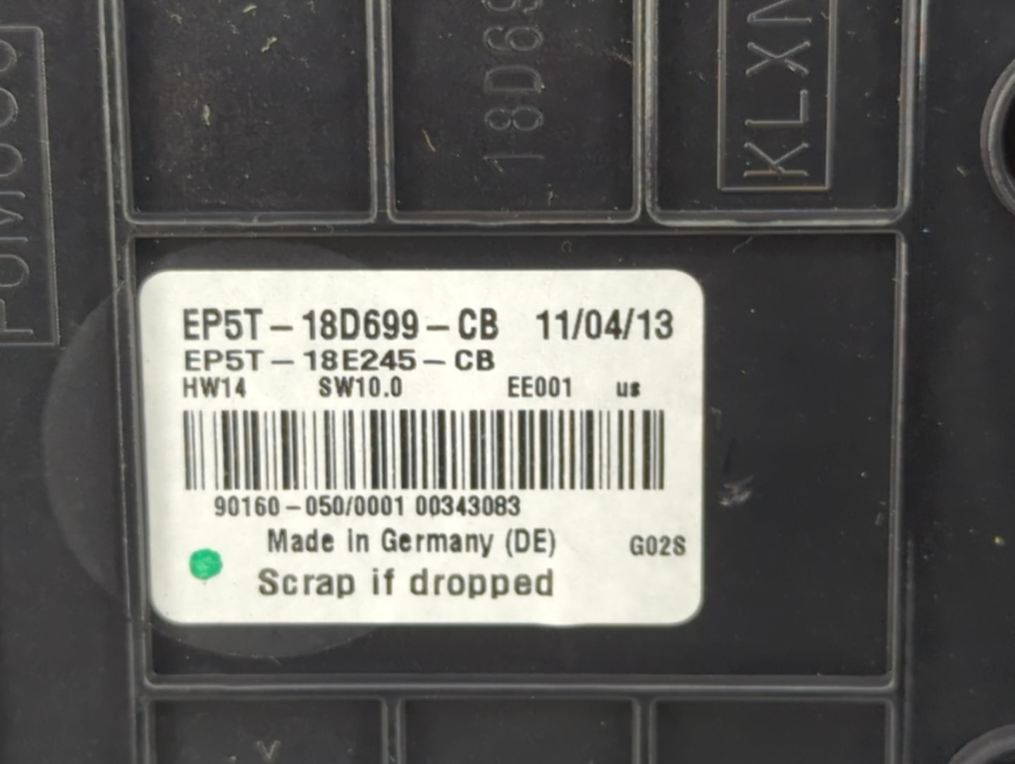 2014-2014 Lincoln Mkz Radio Control Panel 1392015 - Oemusedautoparts1.com