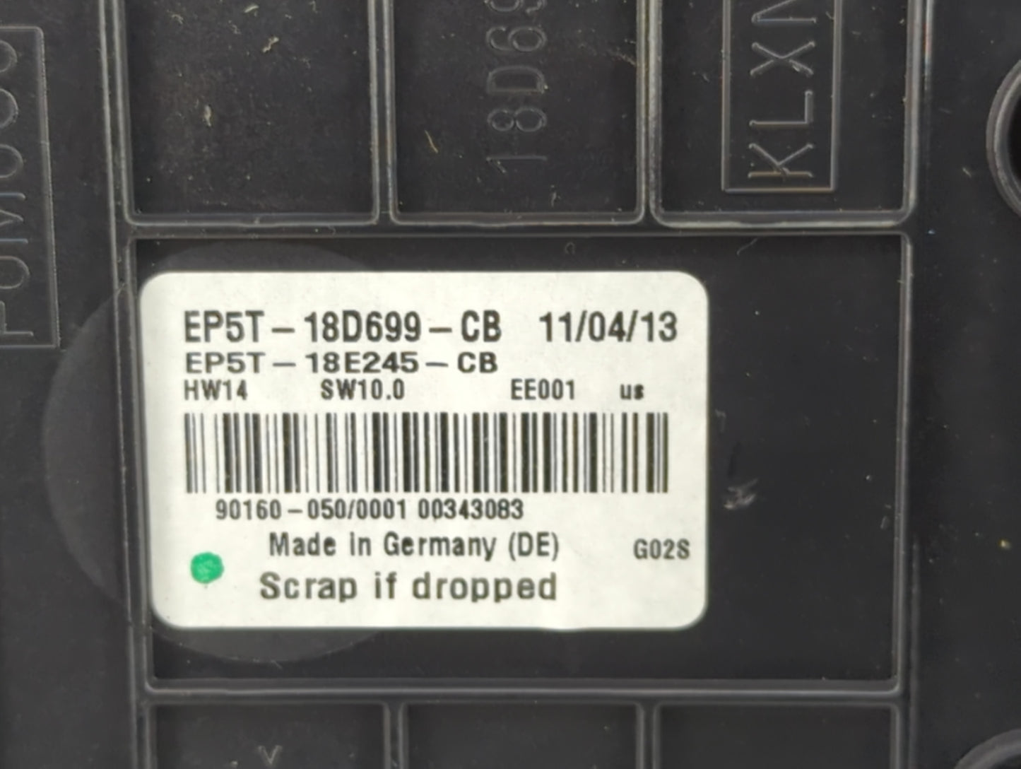 2014-2014 Lincoln Mkz Radio Control Panel 1392015 - Oemusedautoparts1.com