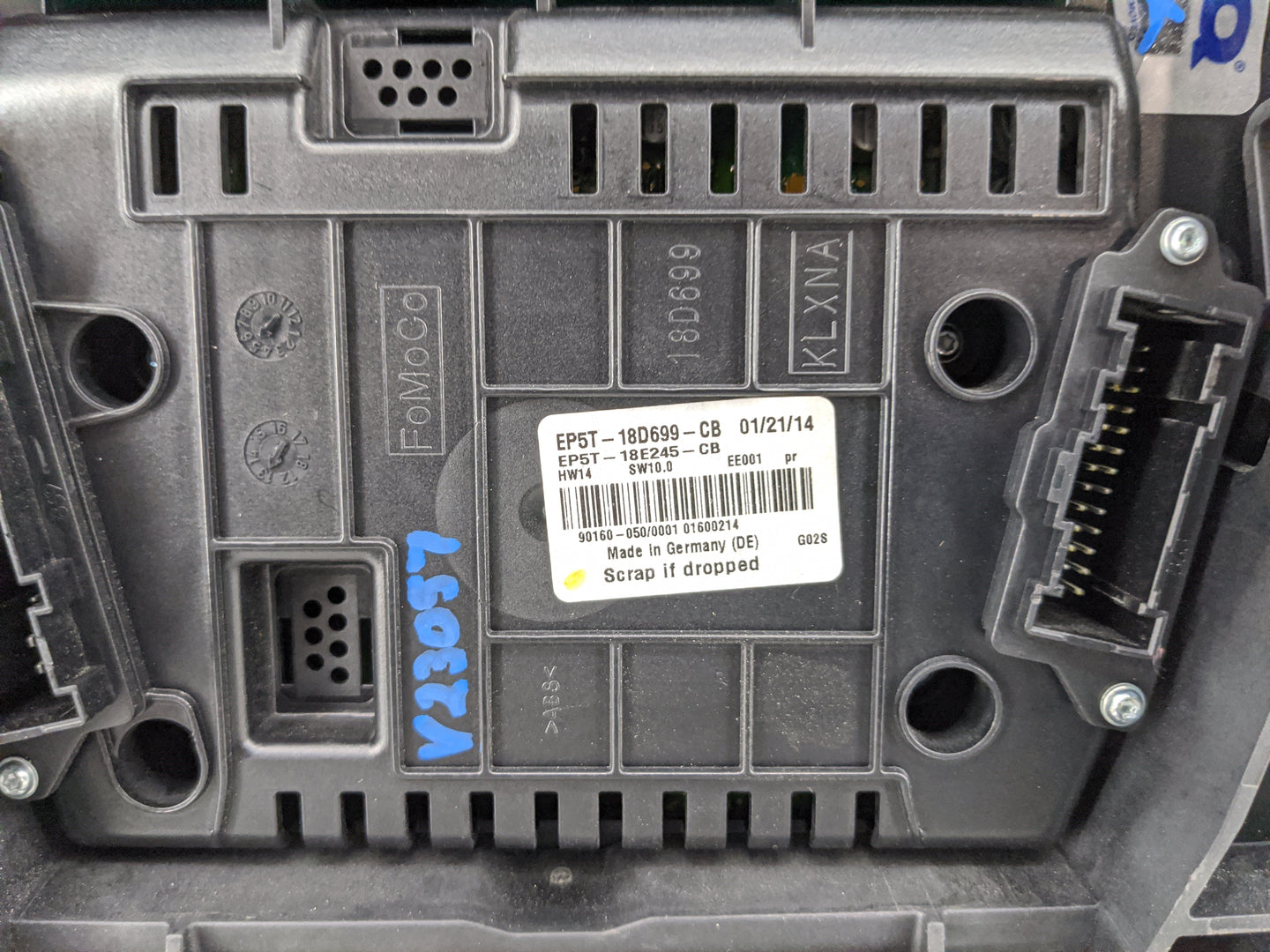 2014 Lincoln Mkz Radio AM FM Cd Player Receiver Replacement P/N:DP5T-18C830-AF Fits OEM Used Auto Parts - Oemusedautoparts1.