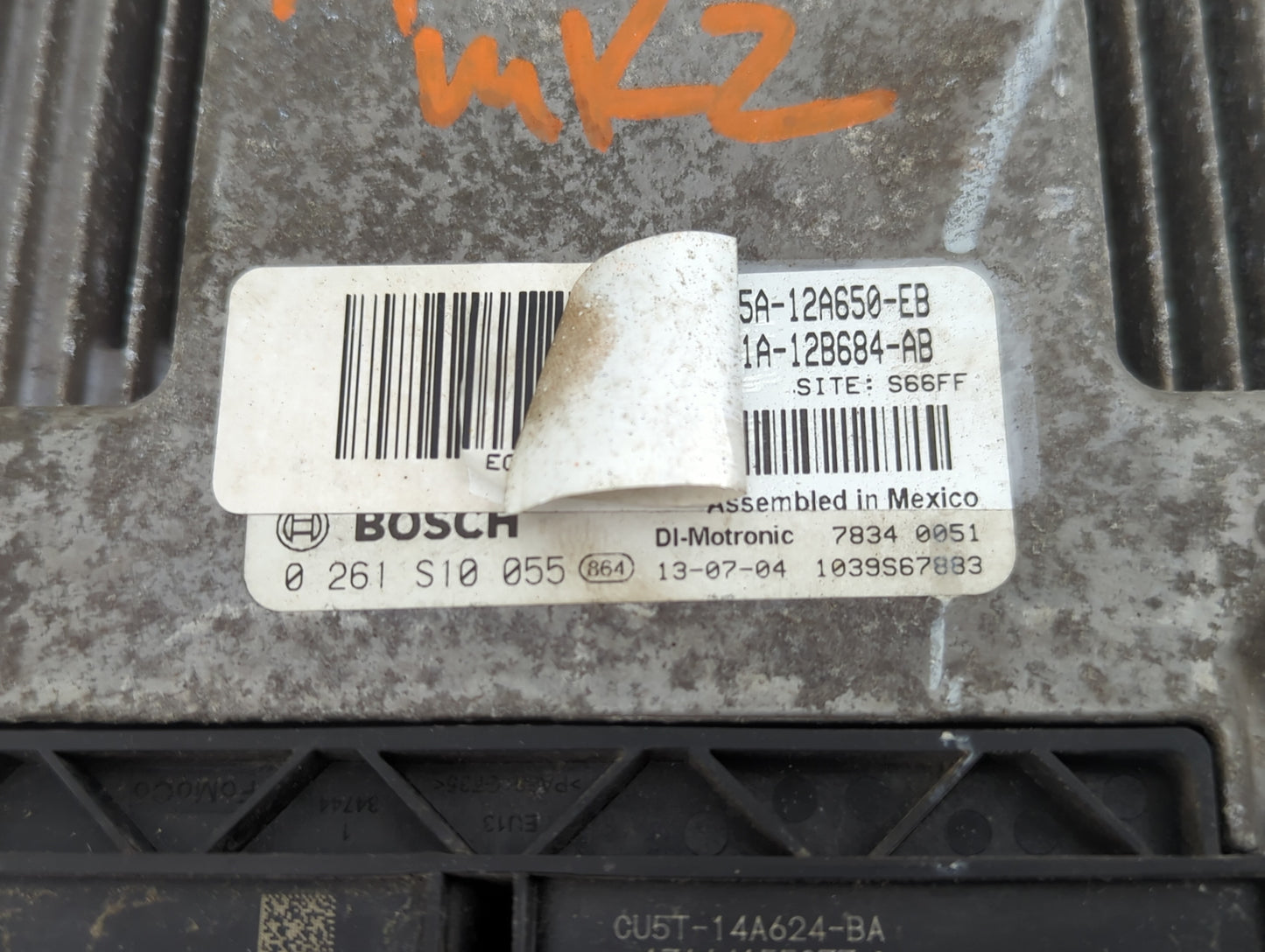 2014 Lincoln Mkz PCM Engine Control Computer ECU ECM PCU OEM P/N:EP5A-ABA Fits OEM Used Auto Parts - Oemusedautoparts1.com