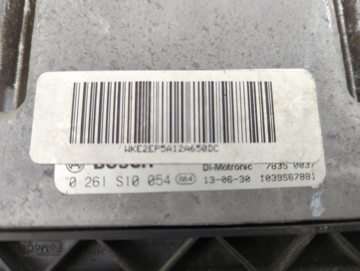 2014 Lincoln Mkz PCM Engine Control Computer ECU ECM PCU OEM P/N:WKE2EP5A12A650DC 0261S10054, CJ6T-14A624-BA Fits OEM Used A