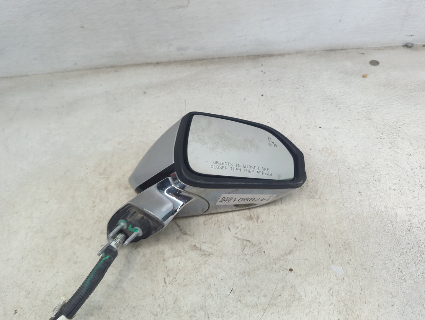 2013-2015 Lincoln Mkz Passenger Side View Mirror - Right Door Mirror OEM Used - Oemusedautoparts1.com