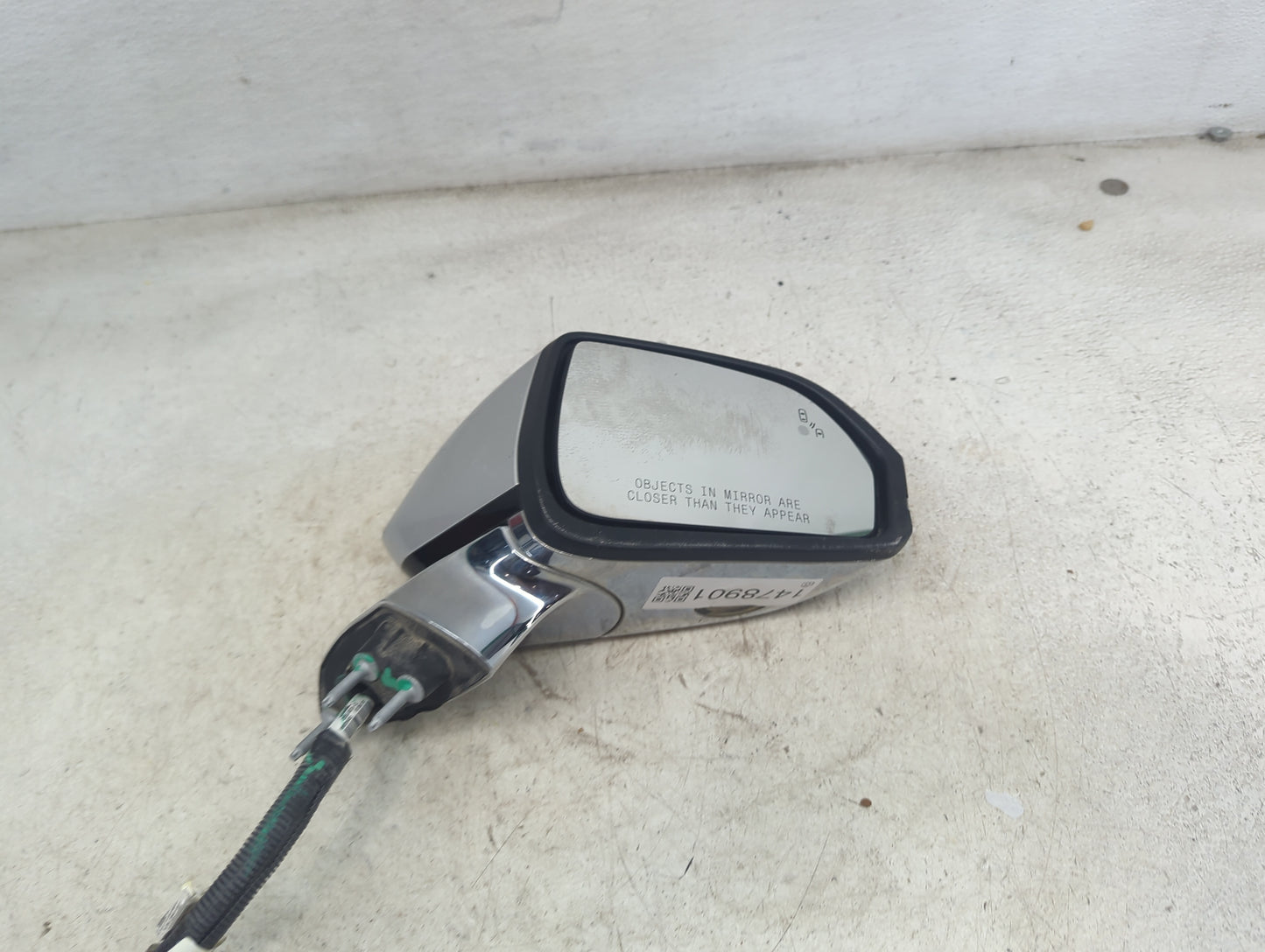 2013-2015 Lincoln Mkz Passenger Side View Mirror - Right Door Mirror OEM Used - Oemusedautoparts1.com