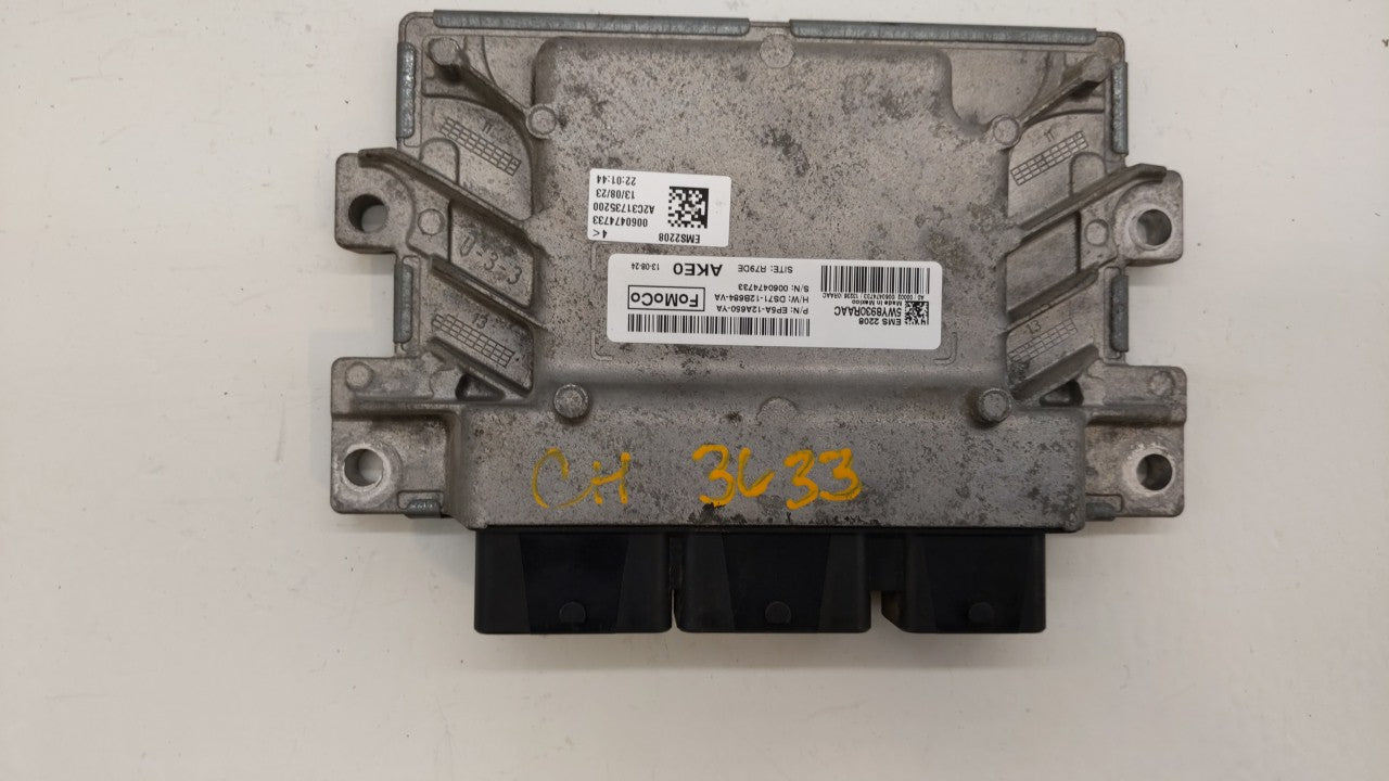 2014-2016 Lincoln Mkz PCM Engine Control Computer ECU ECM PCU OEM P/N:EP5A-12A650-YA Fits Fits 2014 2015 2016 OEM Used Auto 