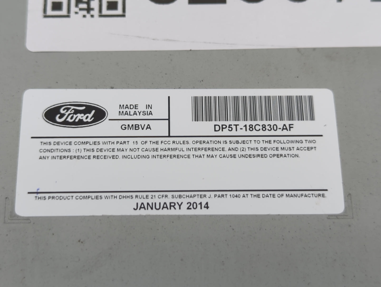 2014-2014 Lincoln Mkz Am Fm Cd Player Radio Receiver - Oemusedautoparts1.com