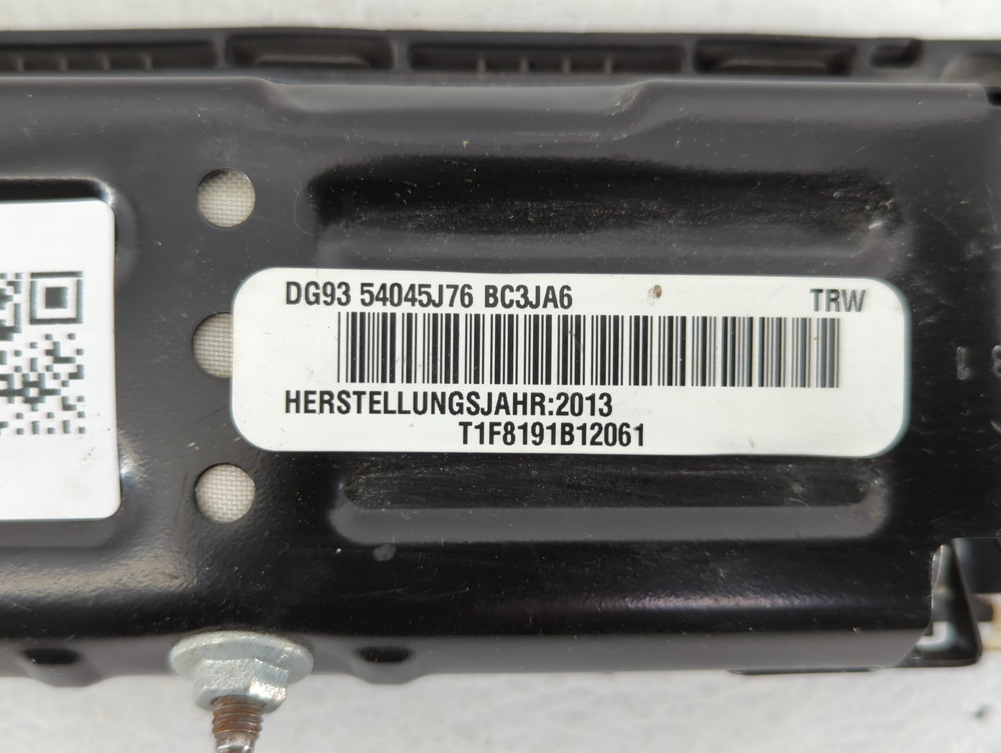 2013-2016 Lincoln Mkz Air Bag Passenger Right Dashboard Oem - Oemusedautoparts1.com