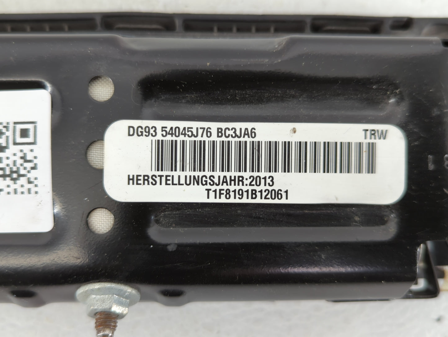 2013-2016 Lincoln Mkz Air Bag Passenger Right Dashboard Oem - Oemusedautoparts1.com