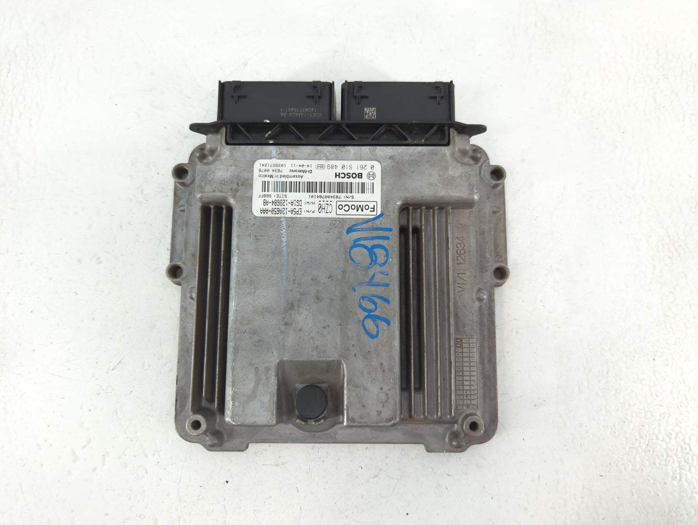 2014 Lincoln Mkz PCM Engine Control Computer ECU ECM PCU OEM P/N:DG1A-12B684-AB EP5A-12A650-AAA Fits OEM Used Auto Parts - O