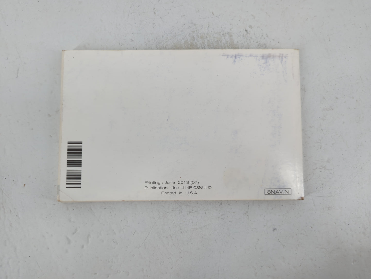 2014 Lincoln Navigator Owners Manual Book Guide P/N:N14E O8NUUO OEM Used Auto Parts - Oemusedautoparts1.com