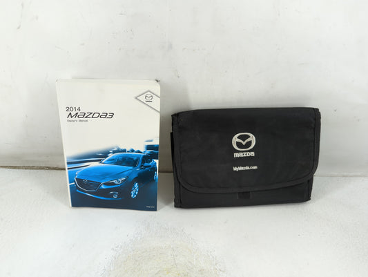 2014 Mazda 3 Owners Manual Book Guide P/N:8DF9-EA-13I OEM Used Auto Parts - Oemusedautoparts1.com