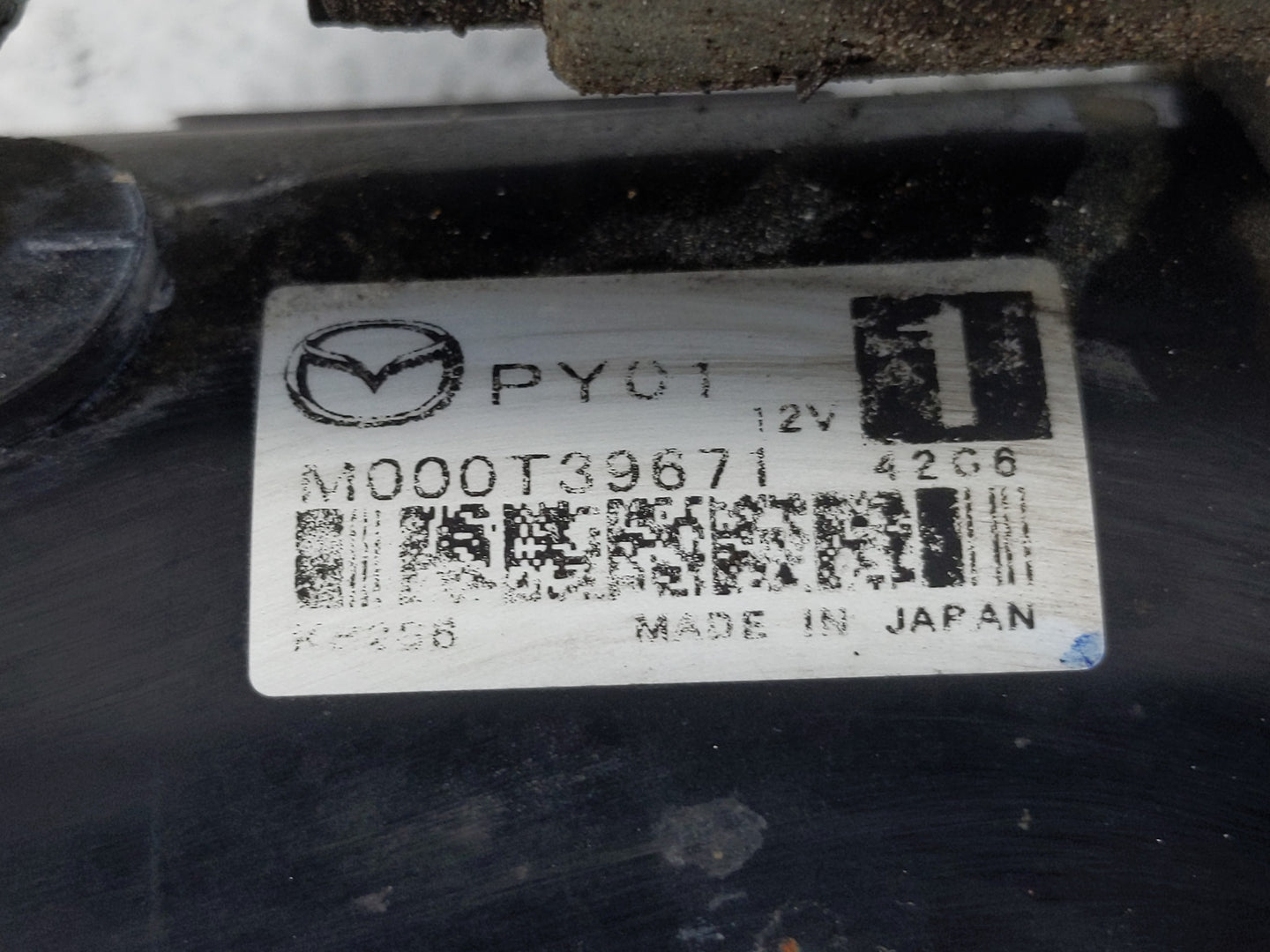 2014-2022 Mazda 3 Car Starter Motor Solenoid OEM P/N:PY01 42G6 M000T39671 Fits Fits 2014 2015 2016 2017 2018 2019 2020 2021 