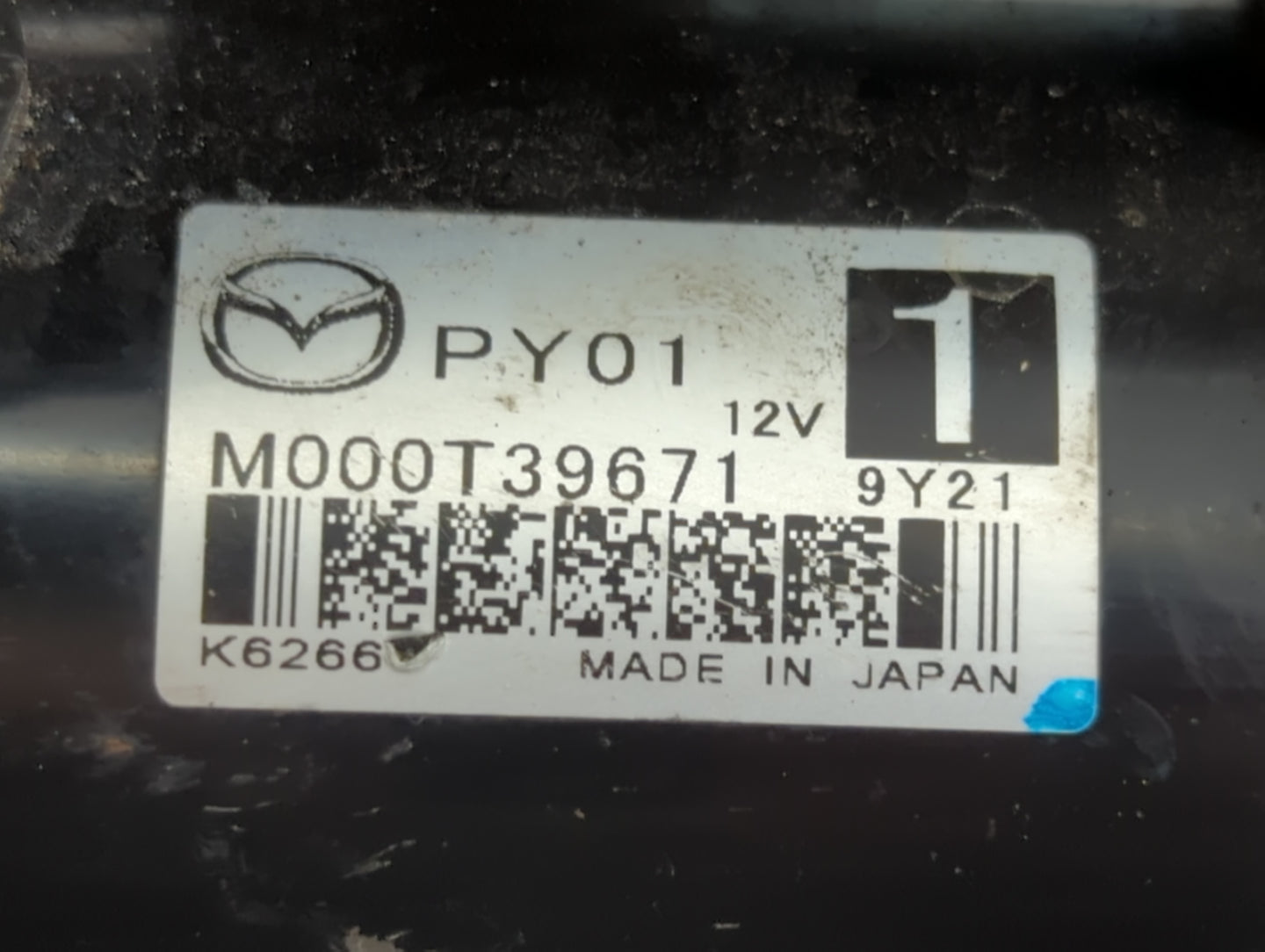 2014-2022 Mazda 3 Car Starter Motor Solenoid OEM P/N:M000T39671 Fits Fits 2014 2015 2016 2017 2018 2019 2020 2021 2022 OEM U