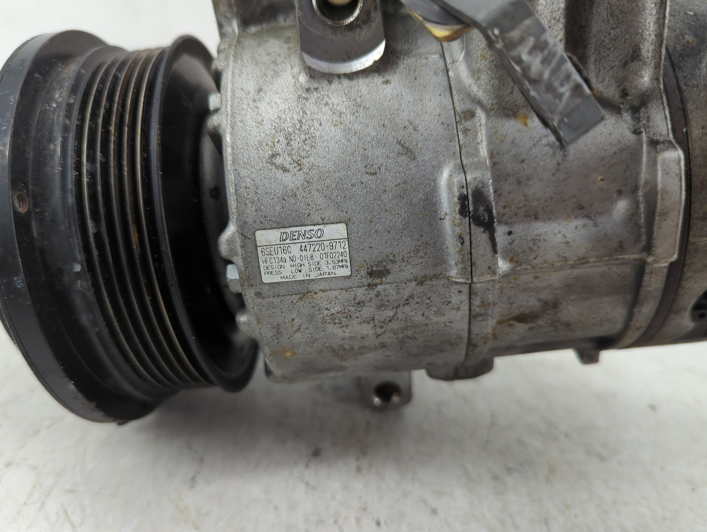 Mazda 3 Air Conditioning A/c Ac Compressor Oem - Oemusedautoparts1.com