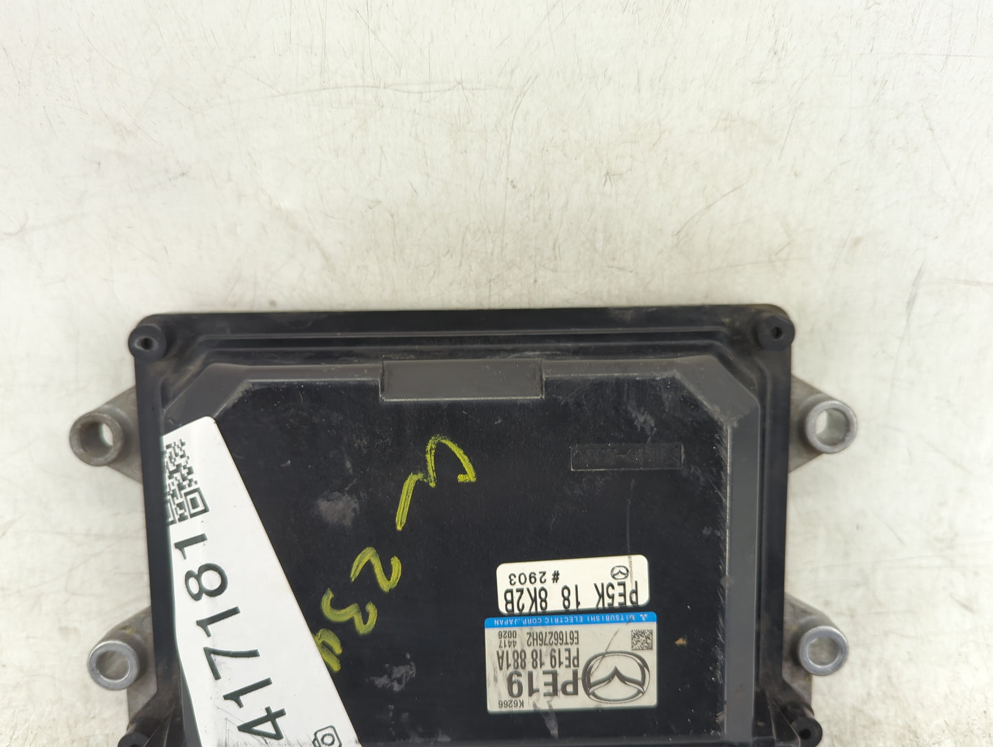 2014-2016 Mazda 3 PCM Engine Control Computer ECU ECM PCU OEM P/N:PE5K 18 8K2B Fits Fits 2014 2015 2016 OEM Used Auto Parts 