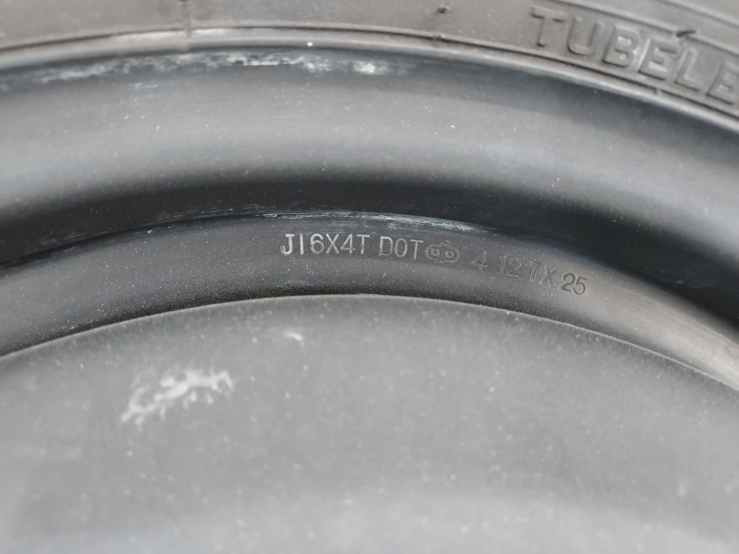 2014-2018 Mazda 3 Spare Donut Tire Wheel Rim Oem 1420783 - Oemusedautoparts1.com