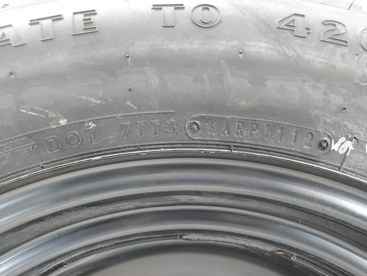 2014-2018 Mazda 3 Spare Donut Tire Wheel Rim Oem 1420783 - Oemusedautoparts1.com