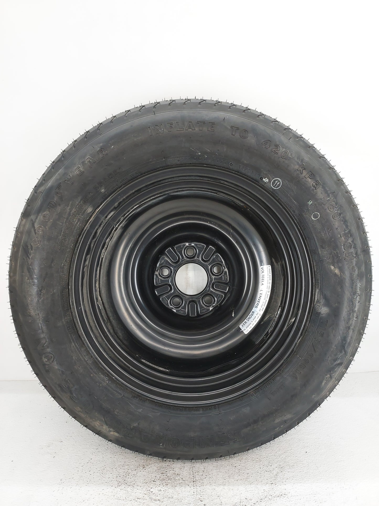 2014-2018 Mazda 3 Spare Donut Tire Wheel Rim Oem 1420783 - Oemusedautoparts1.com
