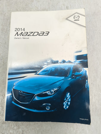compare product 2014 Mazda 3 Owners Manual Book Guide P/N:9999-95-038C-14R1 8DF9-EA-131 OEM Used Auto Parts