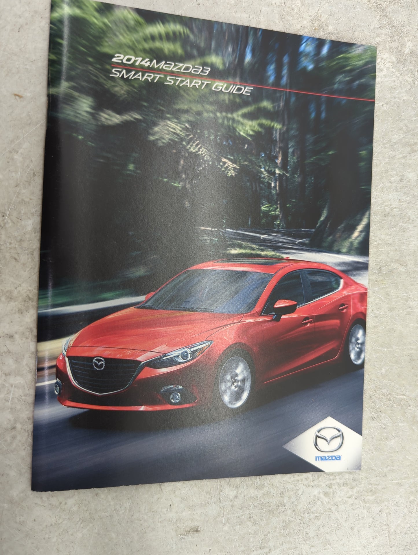 2014 Mazda 3 Owners Manual Book Guide P/N:9999-95-038C-14R1 8DF9-EA-131 OEM Used Auto Parts - Oemusedautoparts1.com