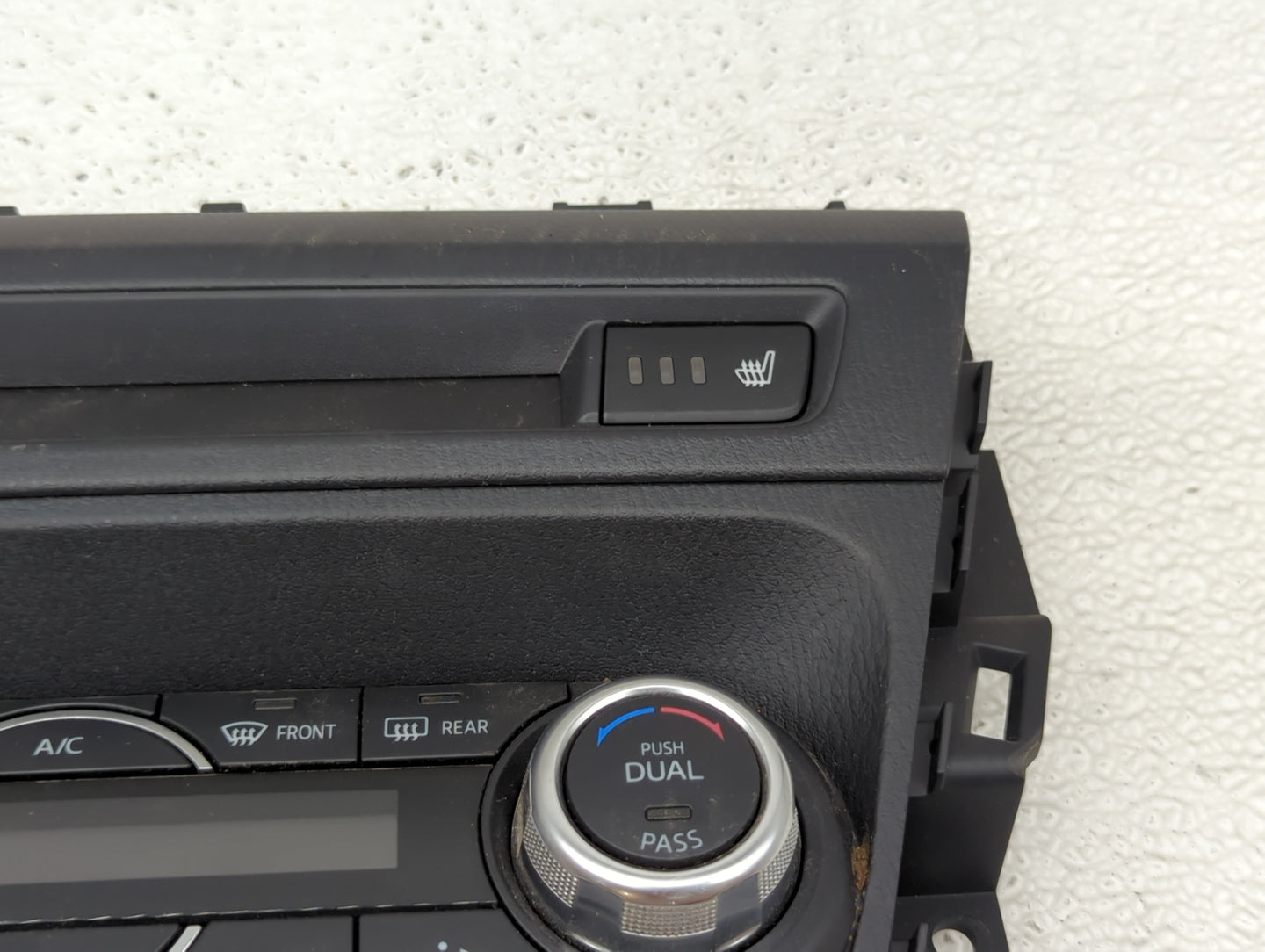 2014-2016 Mazda 3 Climate Control Module Temperature AC/Heater Replacement Fits Fits 2014 2015 2016 OEM Used Auto Parts - Oe