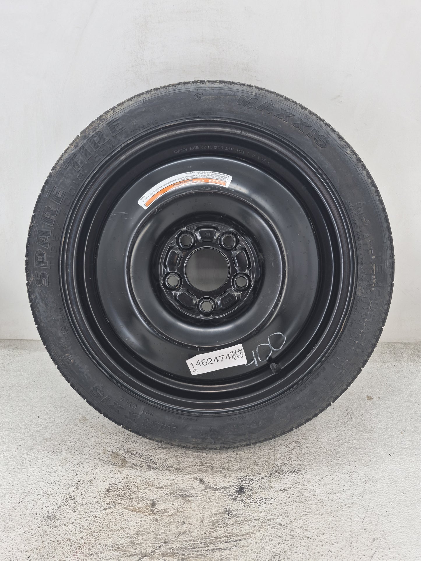 2014-2018 Mazda 3 Spare Donut Tire Wheel Rim Oem 1462474 - Oemusedautoparts1.com