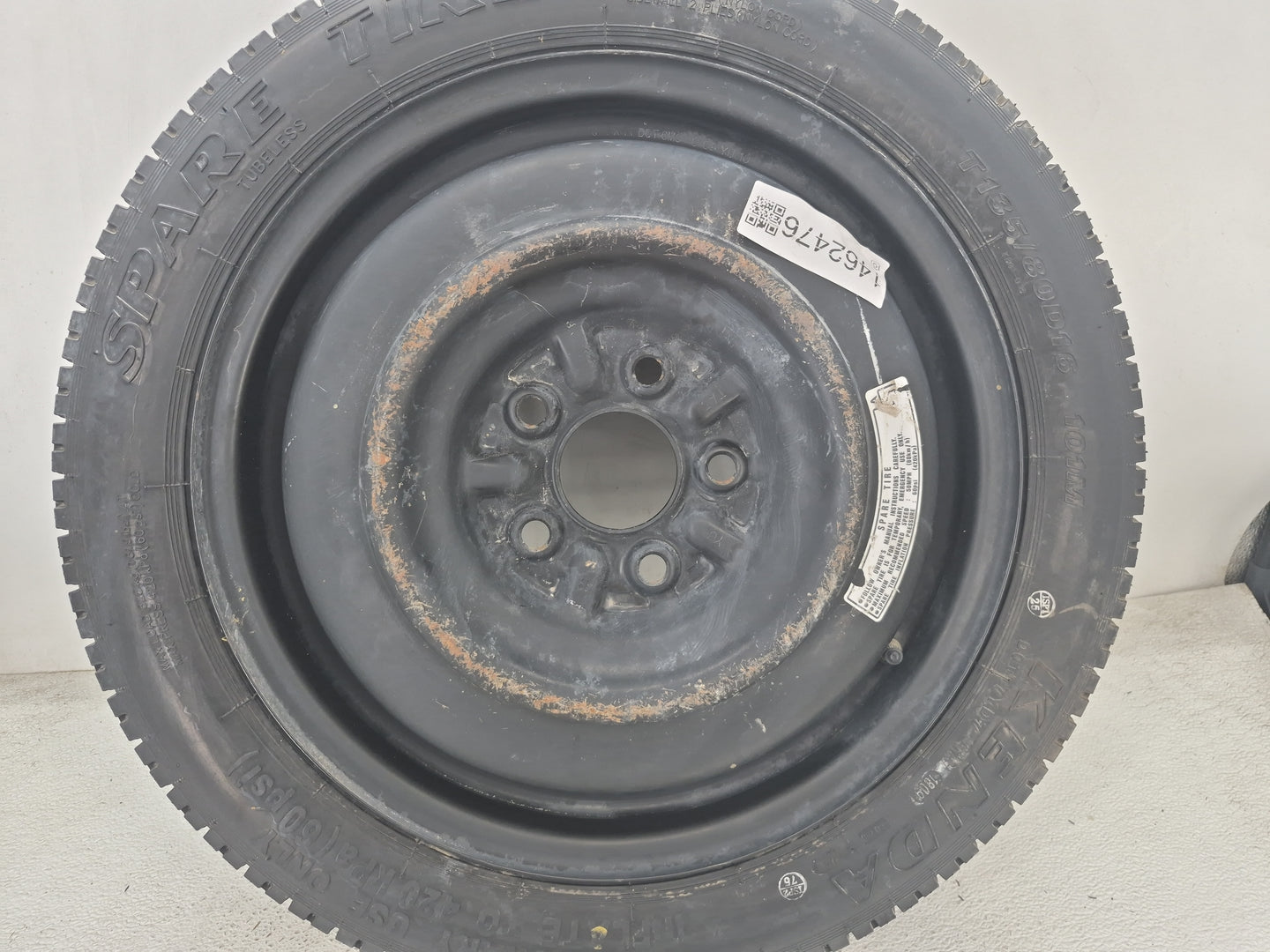 2014-2018 Mazda 3 Spare Donut Tire Wheel Rim Oem 1462476 - Oemusedautoparts1.com
