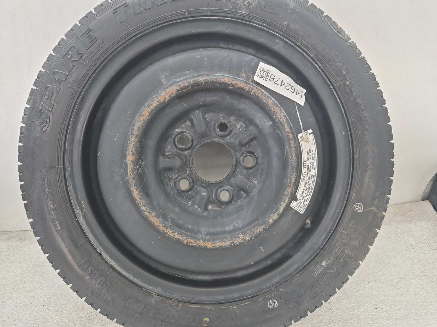 2014-2018 Mazda 3 Spare Donut Tire Wheel Rim Oem 1462476 - Oemusedautoparts1.com