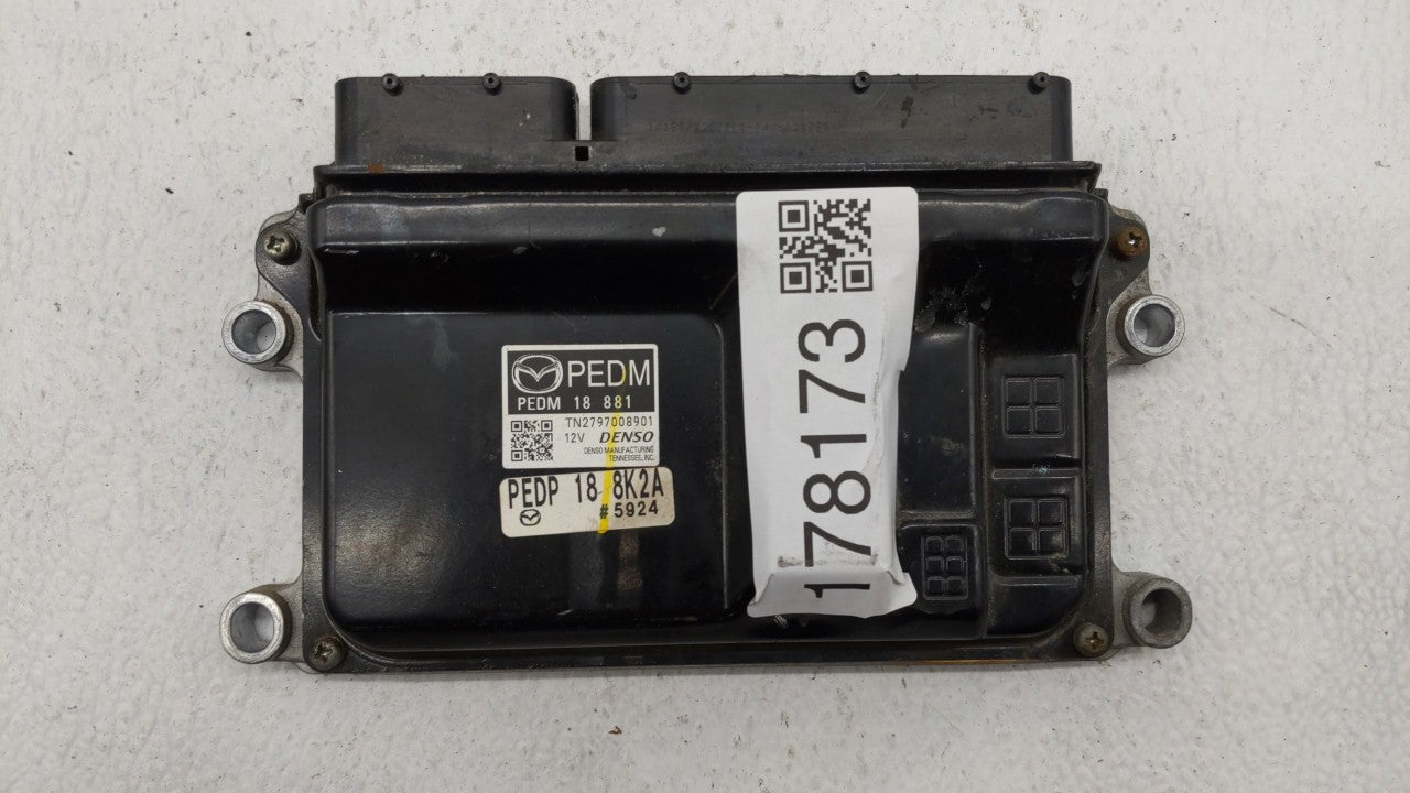 2014 Mazda 3 PCM Engine Control Computer ECU ECM PCU OEM P/N:PE19 18 881A PS5G 18 8K2, PEDM 18 881, PEAB 18 881A Fits OEM Us
