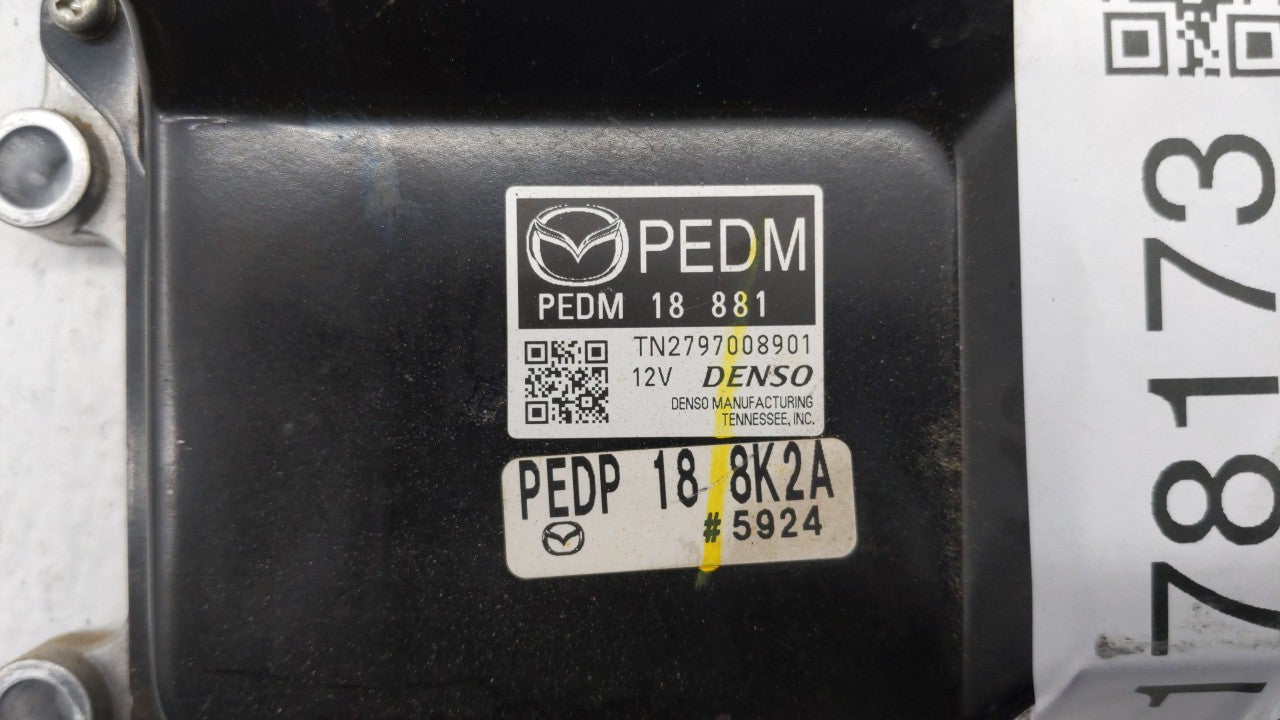 2014 Mazda 3 PCM Engine Control Computer ECU ECM PCU OEM P/N:PE19 18 881A PS5G 18 8K2, PEDM 18 881, PEAB 18 881A Fits OEM Us
