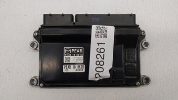 2014 Mazda 3 PCM Engine Control Computer ECU ECM PCU OEM P/N:PEAB18881A PE AB 18 881 A Fits OEM Used Auto Parts - Oemusedaut