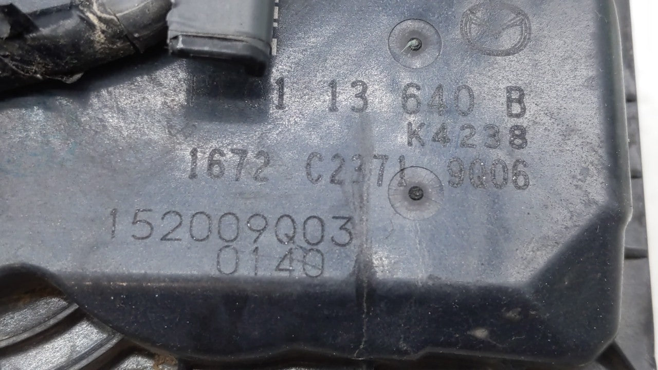 2012-2014 Mazda 3 Throttle Body P/N:PE01 13 640 A PE01 13 640 B, 152009S18, 640 K4238 6R26 Fits Fits 2012 2013 2014 OEM Used
