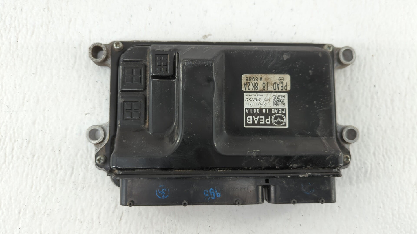 2014 Mazda 3 PCM Engine Control Computer ECU ECM PCU OEM P/N:PEAB18881A PE AB 18 881 A Fits OEM Used Auto Parts - Oemusedaut
