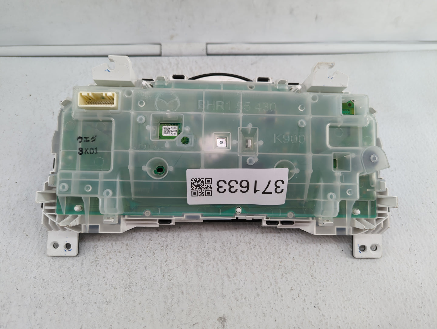 2014 Mazda 3 Instrument Cluster Speedometer Gauges P/N:BJS7 55 430 HABHN1F, CBJS9D, HABHN1B Fits OEM Used Auto Parts - Oemus