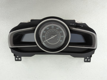 2014 Mazda 3 Instrument Cluster Speedometer Gauges P/N:BHR1 55 430 BJS7 55 430, HABHN1F, CBJS9D, HABHN1B Fits OEM Used Auto 
