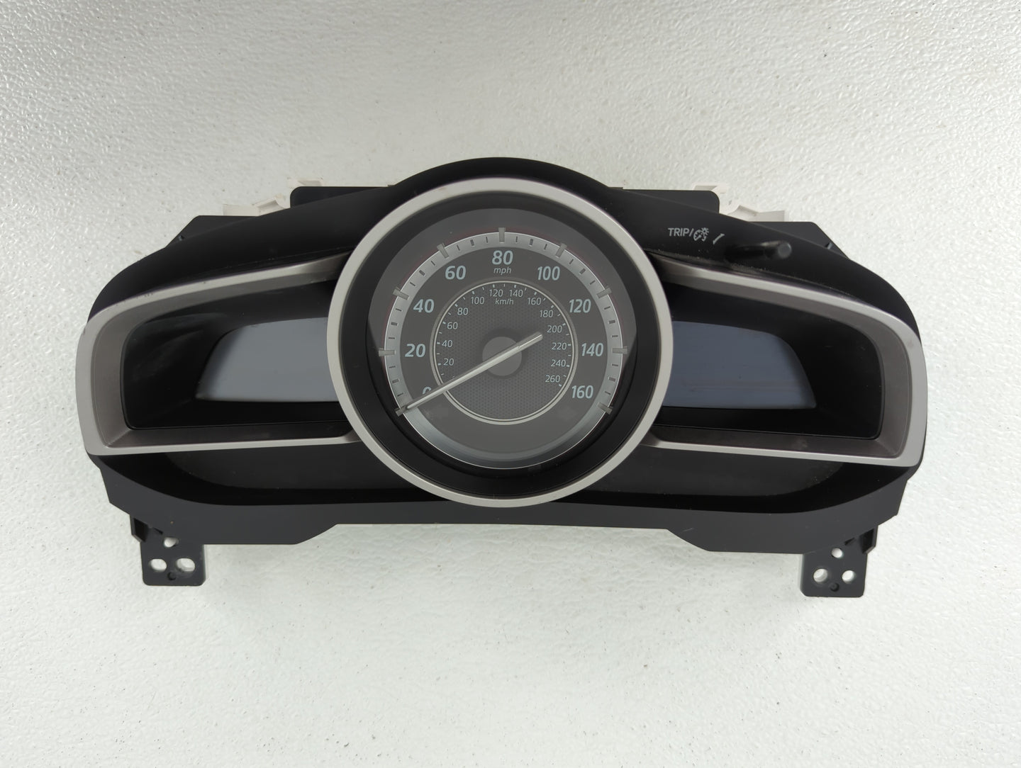 2014 Mazda 3 Instrument Cluster Speedometer Gauges P/N:BHR1 55 430 BJS7 55 430, HABHN1F, CBJS9D, HABHN1B Miles: Fits OEM Use