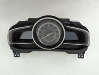 2014 Mazda 3 Instrument Cluster Speedometer Gauges P/N:BHR1 55 430 BJS7 55 430, HABHN1F, CBJS9D, HABHN1B Miles: Fits OEM Use