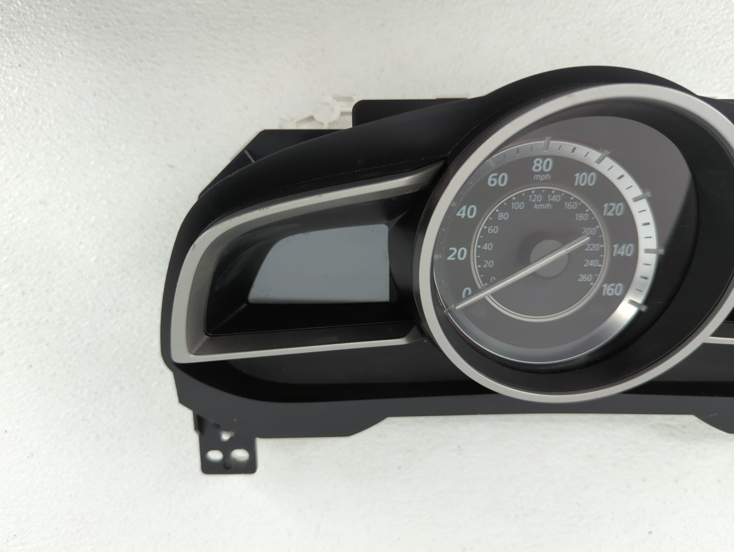 2014 Mazda 3 Instrument Cluster Speedometer Gauges P/N:BHR1 55 430 BJS7 55 430, HABHN1F, CBJS9D, HABHN1B Miles: Fits OEM Use