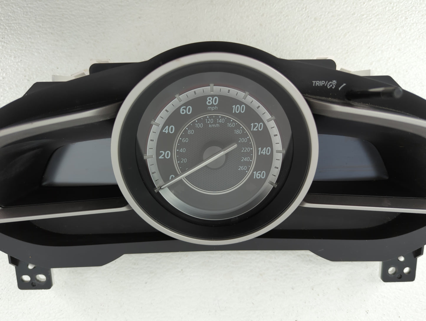 2014 Mazda 3 Instrument Cluster Speedometer Gauges P/N:BHR1 55 430 BJS7 55 430, HABHN1F, CBJS9D, HABHN1B Miles: Fits OEM Use