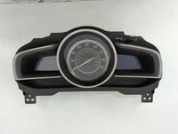 2014 Mazda 3 Instrument Cluster Speedometer Gauges P/N:BJS7 55 430 HABHN1F, CBJS9D, HABHN1B Fits OEM Used Auto Parts - Oemus