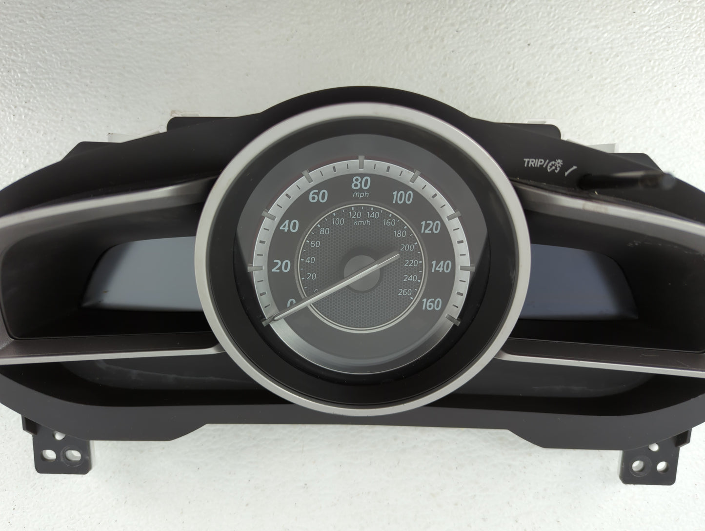 2014 Mazda 3 Instrument Cluster Speedometer Gauges P/N:BJS7 55 430 HABHN1F, CBJS9D, HABHN1B Fits OEM Used Auto Parts - Oemus